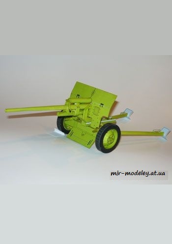№71 - ZIS-2 [Fifik] из бумаги — скачать развертку из бумаги