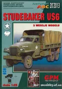 №1022 - Studebaker US6 [GPM 372] из бумаги