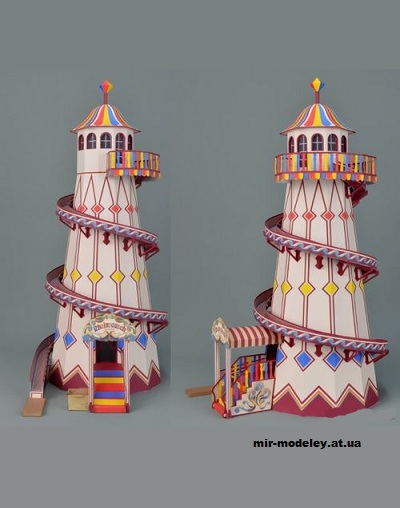 №1018 - Rheinrausch (Mondorfer Bastelbogen) из бумаги