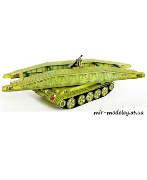 №1055 - Mostni tank [ABC 1978-10] из бумаги