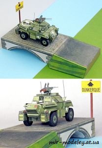 №1062 - Humber Mk. I Scout [ABC 2008-09] из бумаги