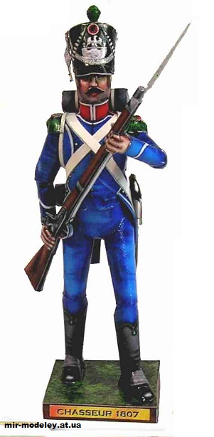 №10942 - Cacciatore / Каччиаторе «Охотник» (Fabrizio Prudenziati) из бумаги