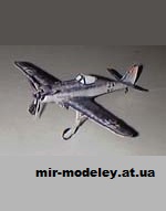 №10919 - Истребитель Foke Wulf 190 D (Fabrizio Prudenziati) из бумаги