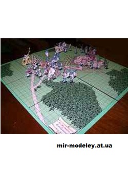 №10965 - Battlefield (Calenzano 1325) (Fabrizio Prudenziati) из бумаги