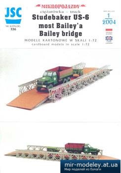 №1127 - Studebaker US-6 [JSC 726] из бумаги