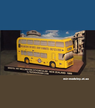 №11373 - Bristol VRT (Paperdiorama) из бумаги