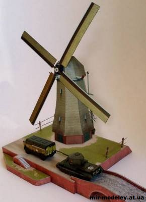 №11555 - Diorama Holland 1944 (Bestpapermodels) из бумаги
