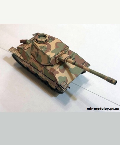 №11557 - Танк Krupp-38(D) из бумаги