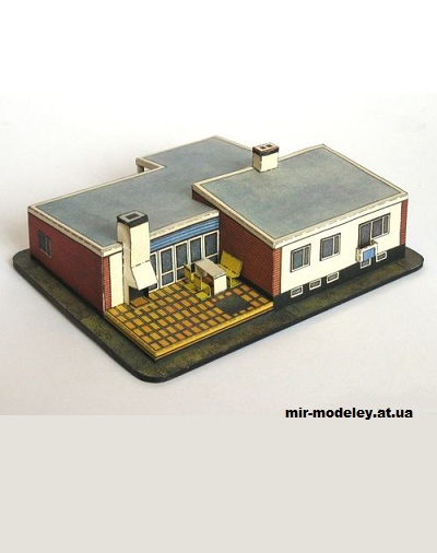 №12094 - Современный коттедж / Moderní domek (ABC 13/1975) из бумаги