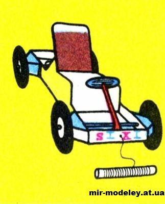 №12086 - Motokar (ABC 1965-3) из бумаги
