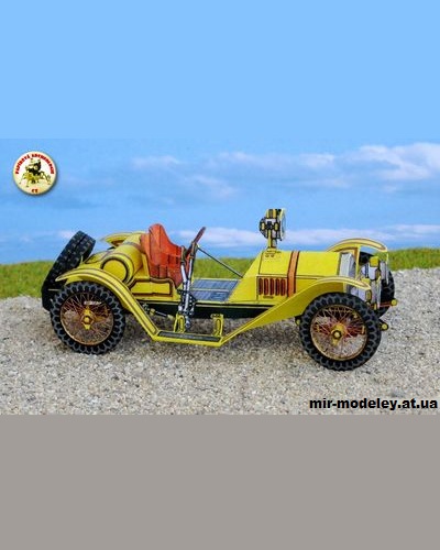 №12093 - Mercer 1913 ( ABC 22-1968) из бумаги