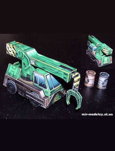 №12136 - Подъемный ран LV-426 Crane из фильма «Чужой» (Alien) из бумаги