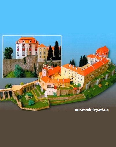 №12184 - Замок Вранов / Zamek Vranov (Betexa 227) из бумаги