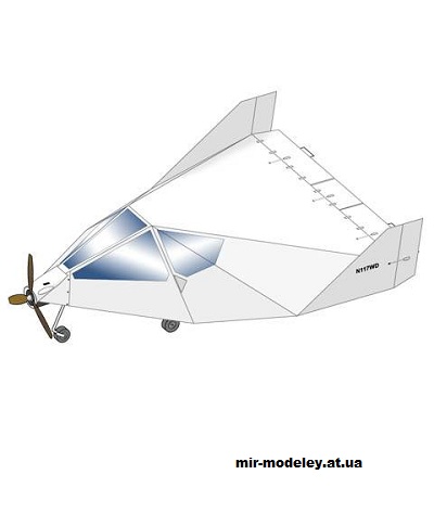 №12275 - Fmx 4 Facetmobile (Currell Graphics) из бумаги