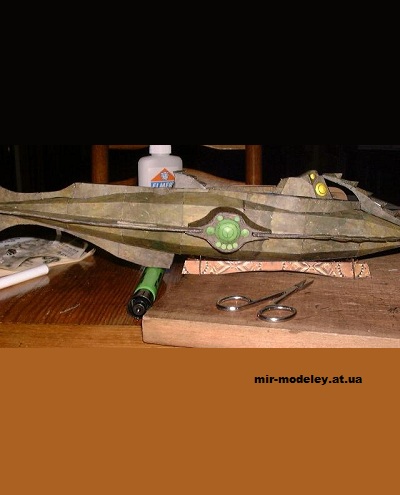 №12236 - Nautilus 20K Leagues (Cinema) из бумаги