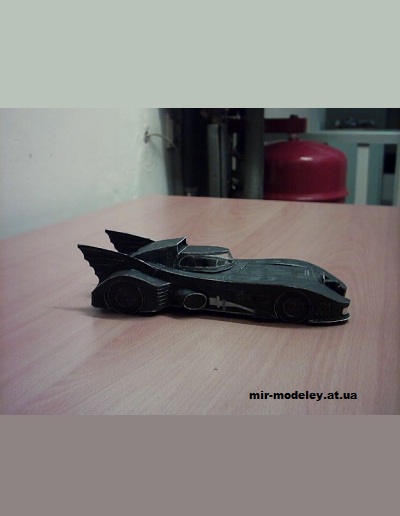 №12223 - Keaton Batmobile (Cinema) из бумаги
