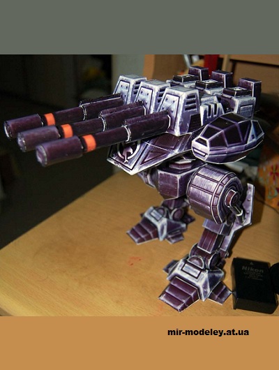 №12243 - Juggernaut Snow (Command & Conquer) из бумаги