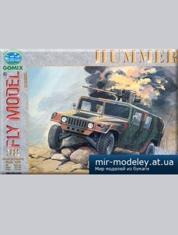 №1210 - Hummer M-1025 [Fly Model 098] из бумаги