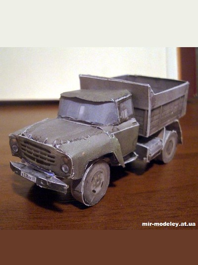 №12770 - ЗиЛ ММЗ-4502 (Savage - Alexandr87 - Сергей Пастовенский) из бумаги