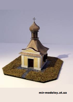 №12892 - Kaple sv. Antonína Paduánského ve Vyskytné n. J. (na Rounku) [Pavel Styl] из бумаги