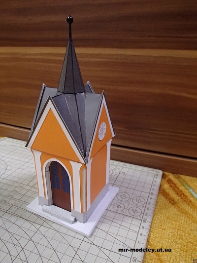 №12855 - Kaplicka v Hamrech nad Sazavou (Pavel Styl) из бумаги