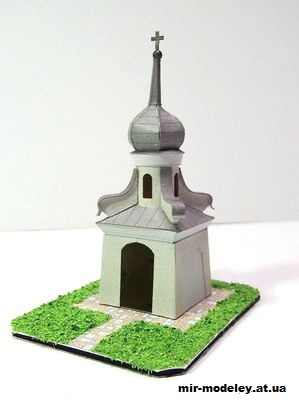 №12883 - Kaple Sv. Jana Nepomuckeho v Blizkove (Pavel Styl) из бумаги