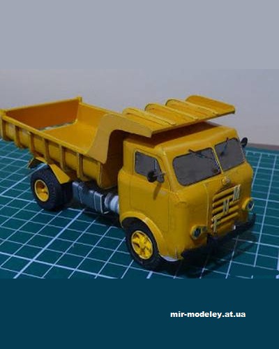 №12820 - FNM / Alfa Romeo D11000 (Paperoom) из бумаги