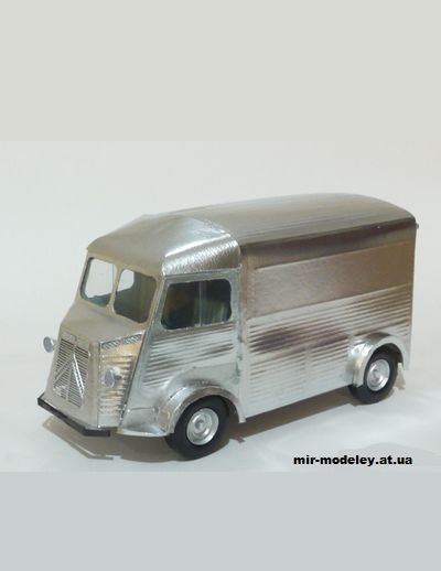 №12834 - Citroen HY (PapeRoom 30) из бумаги