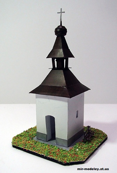 №12888 - Zvonička na Cyrilově [Pavel Styl] из бумаги