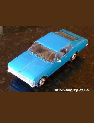 №12828 - Chevrolet Opala Coupe Special 1970/71 из бумаги