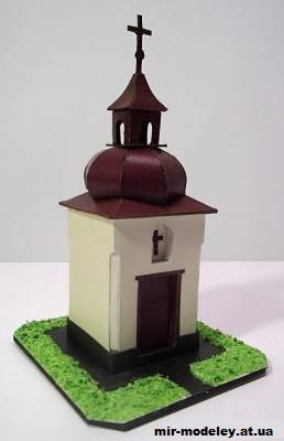 №12877 - Zvonička P. Marie v Laštovičkách (Pavel Styl) из бумаги