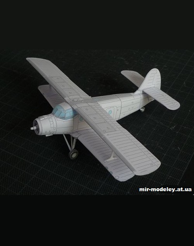 №12952 - Ан-2 (Bruno VanHecke - TigerTony100 - Lfuente) из бумаги