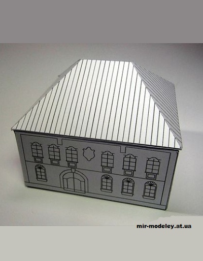 №12903 - Ратуша [Pavel Styl] из бумаги