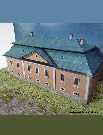 №12919 - Letni prelatura v zamku rodiny Kinskych Zdar nad Sazavou (Pavel Styl) из бумаги