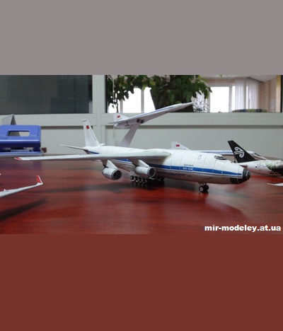 №12949 - Ан-124 Руслан (Bruno VanHecke - LitNik) из бумаги