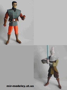 №13098 - General Thypo (Star Wars) из бумаги