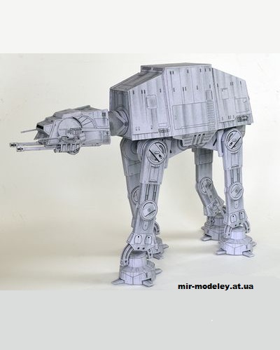 №13087 - AT-AT (Звёздные войны) из бумаги