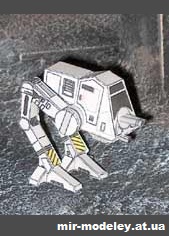 №13089 - Шагоход AT-PT (Momir Farooq / Star Wars) из бумаги