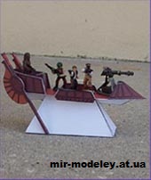№13093 - Cargo Skiff (Star Wars) из бумаги