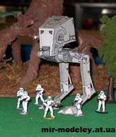 №13090 - Шагоход AT-ST (Momir Farooq / Star Wars) из бумаги