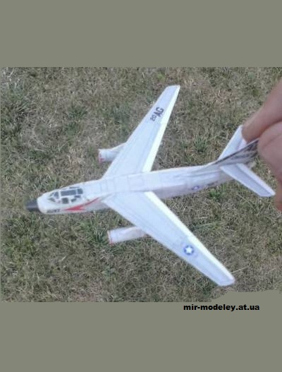 №13006 - Douglas A-3 Skywarrior [Bruno VanHecke] из бумаги