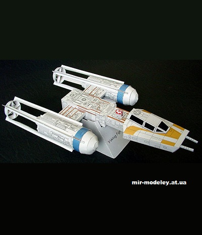 №13122 - Y Wing (Star Wars) из бумаги