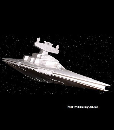 №13103 - Imperial Star Destroyer (Star Wars) из бумаги