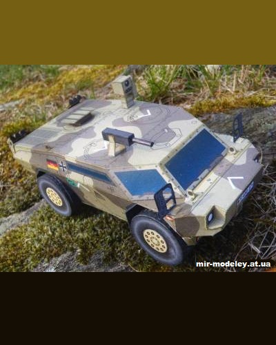 №13191 - Fennek (PR Models) из бумаги