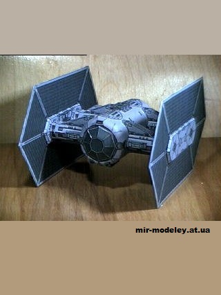 №13119 - TIE-Interceptor (Star Wars) из бумаги