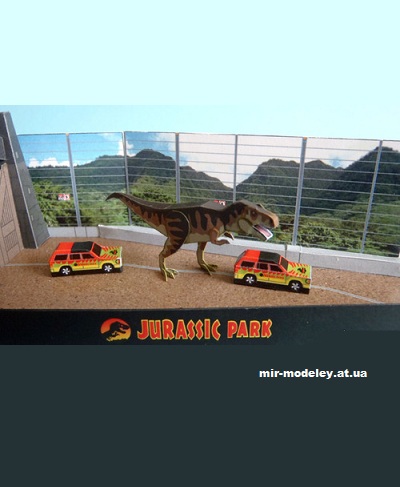 №13175 - Jurrasic park micromodel set / Диорама