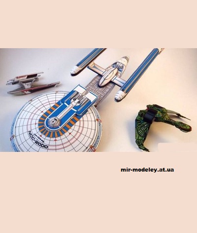 №13182 - Star trek III: The search for Spock (PR Models) из бумаги