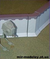 №13104 - Imperial Wall Corner (Momir Farooq / Star Wars) из бумаги