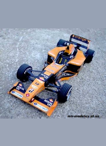 №13298 - Arrows A21 (Yasu Tanaka) из бумаги