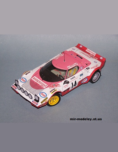 №13289 - Lancia Aseptogy (YMjr Design 16) из бумаги